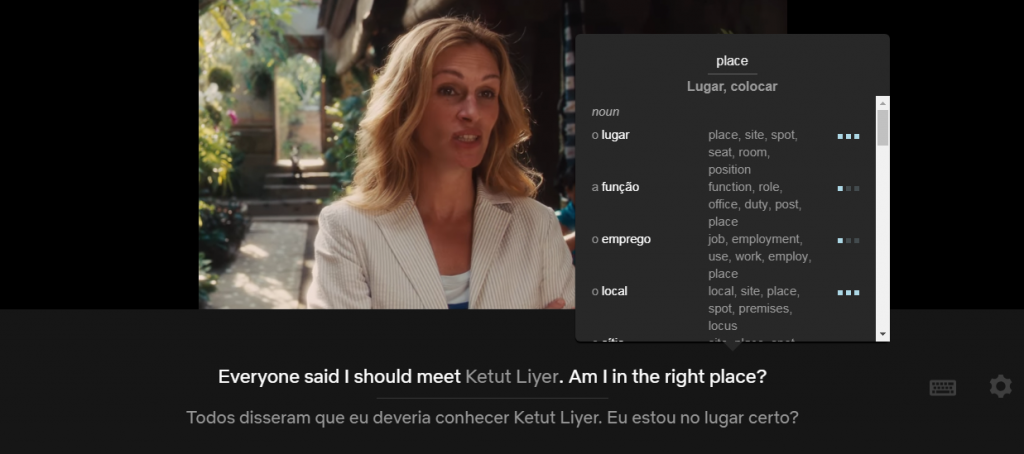 Dicas de inglês filmes Netflix  Legendas em ingles, Palavras em