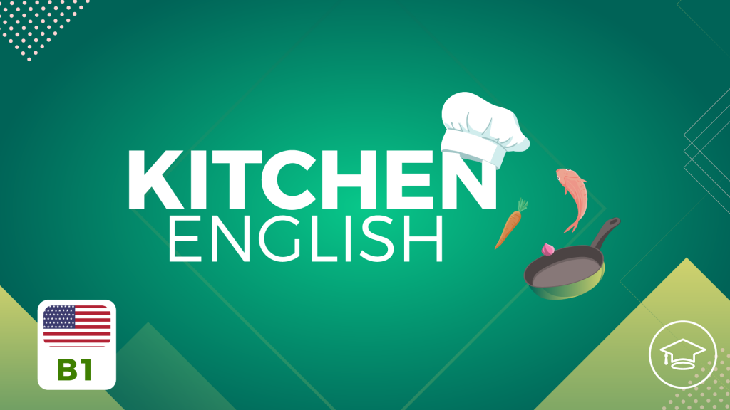 curso sobre inglês na cozinha