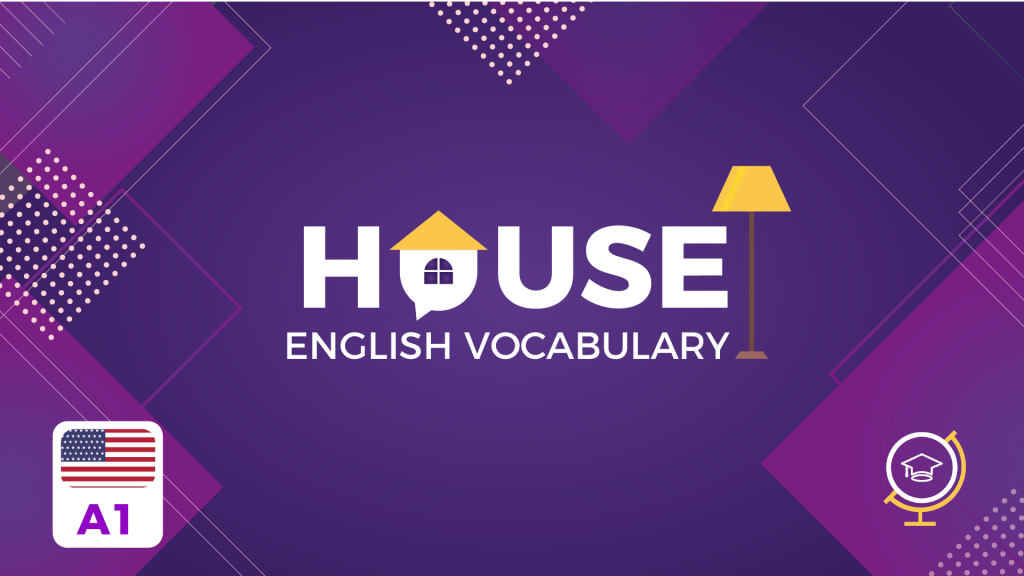 vocabulario partes da casa em ingles